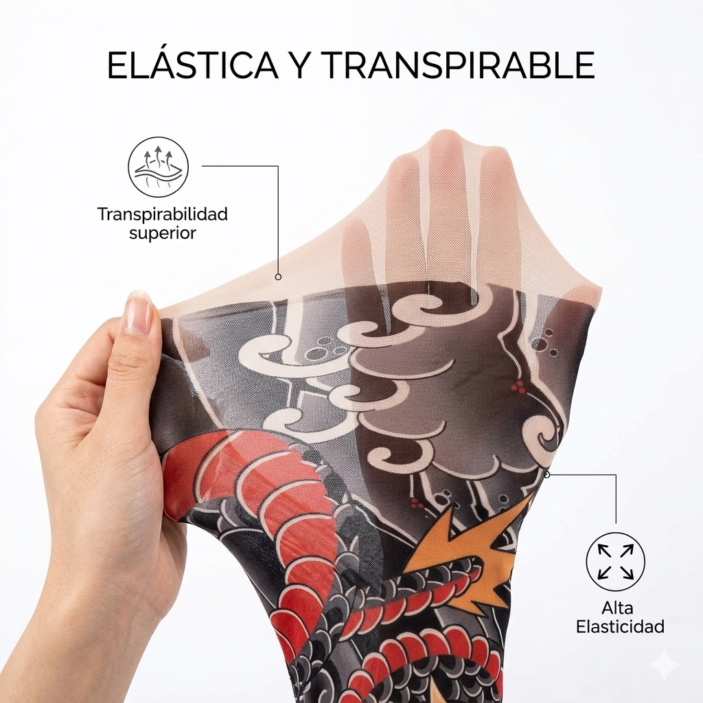 SwapTattoo-Malla Invisible de Tatuaje
